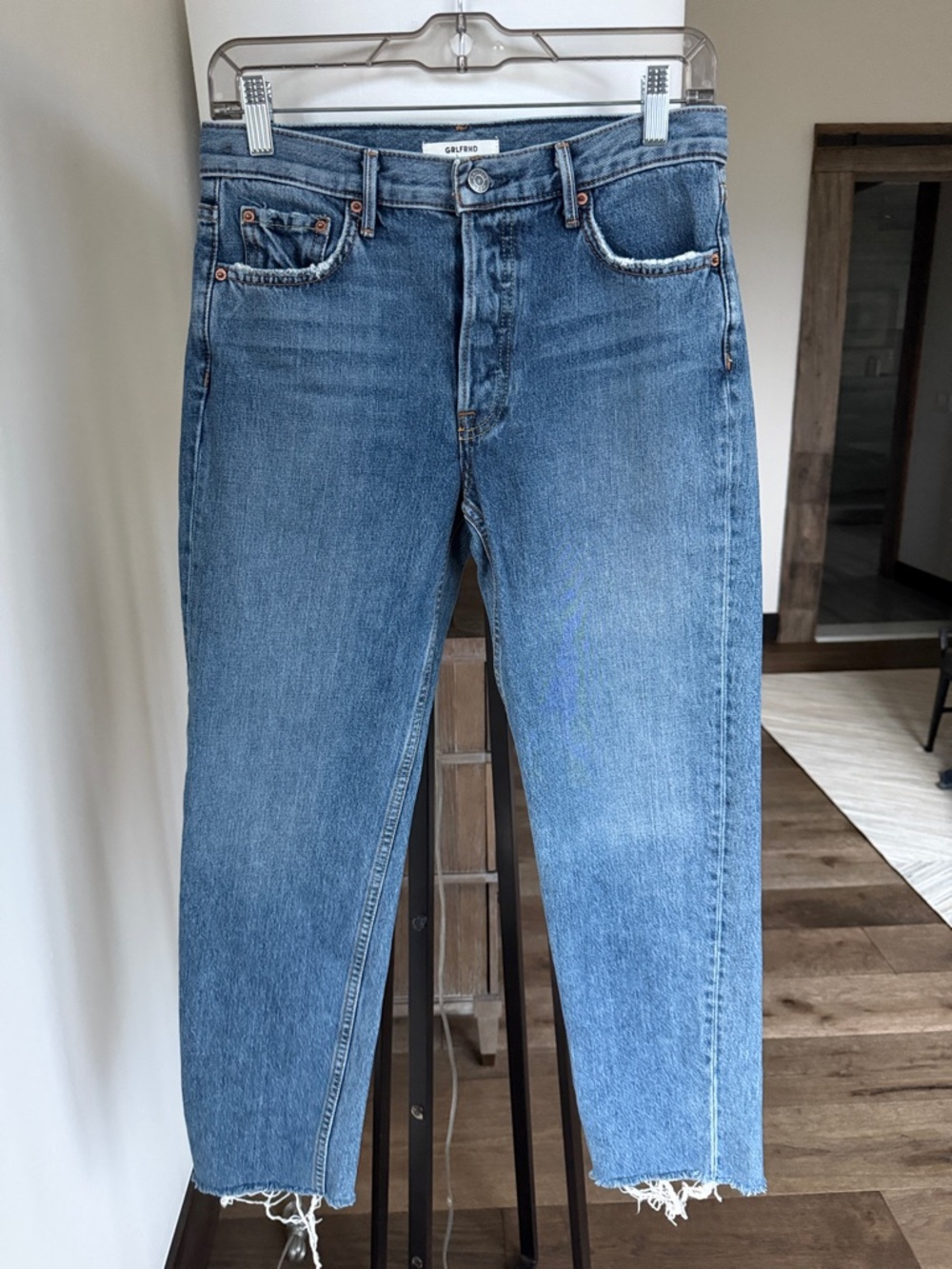 GRLFRND Helena straight leg jeans - size 25